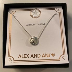 Alex and Ani sand dollar necklace